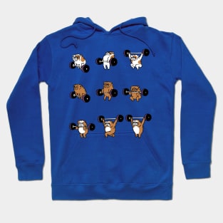 OLYMPIC LIFTING English Bulldog Hoodie